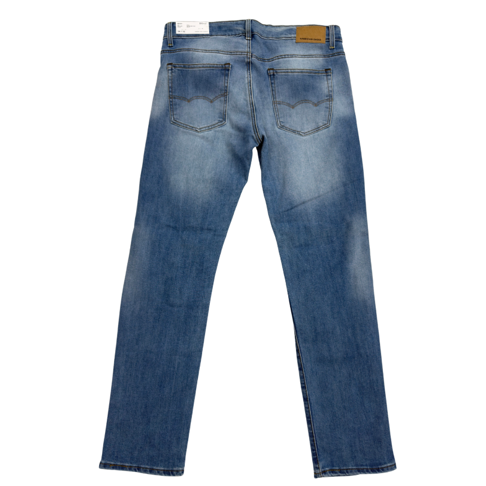 PANTALÓN CABALLERO AMERICAN EAGLE RASGADO MEZCLILLA