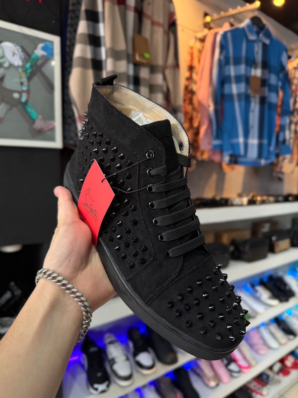 TENI CHRISTIAN LOUBOUTIN “LOUIS SPIKES”