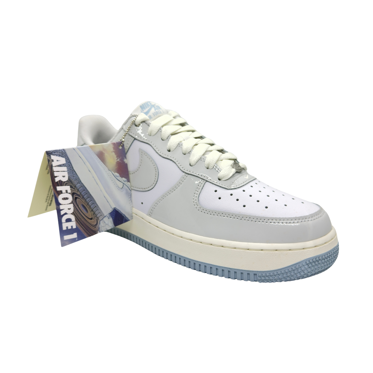 TENIS NIKE AIR FORCE ONE “WHITE/COOL GRAY” ORIGINALES