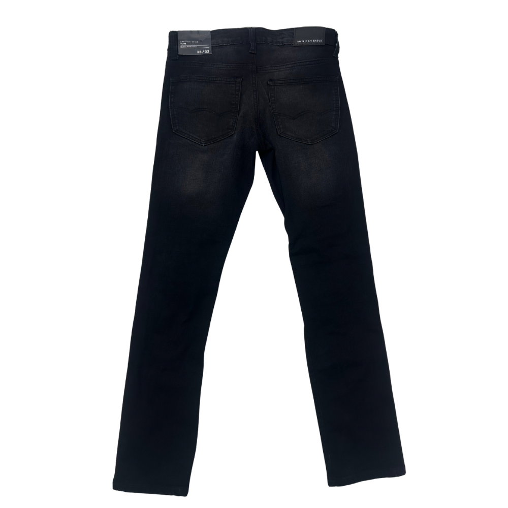 PANTALÓN CABALLERO AMERICAN EAGLE GRIS RASGADO