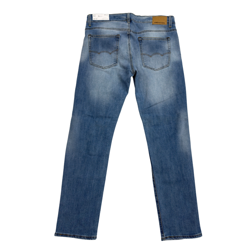PANTALÓN CABALLERO AMERICAN EAGLE MEZCLILLA RASGADO