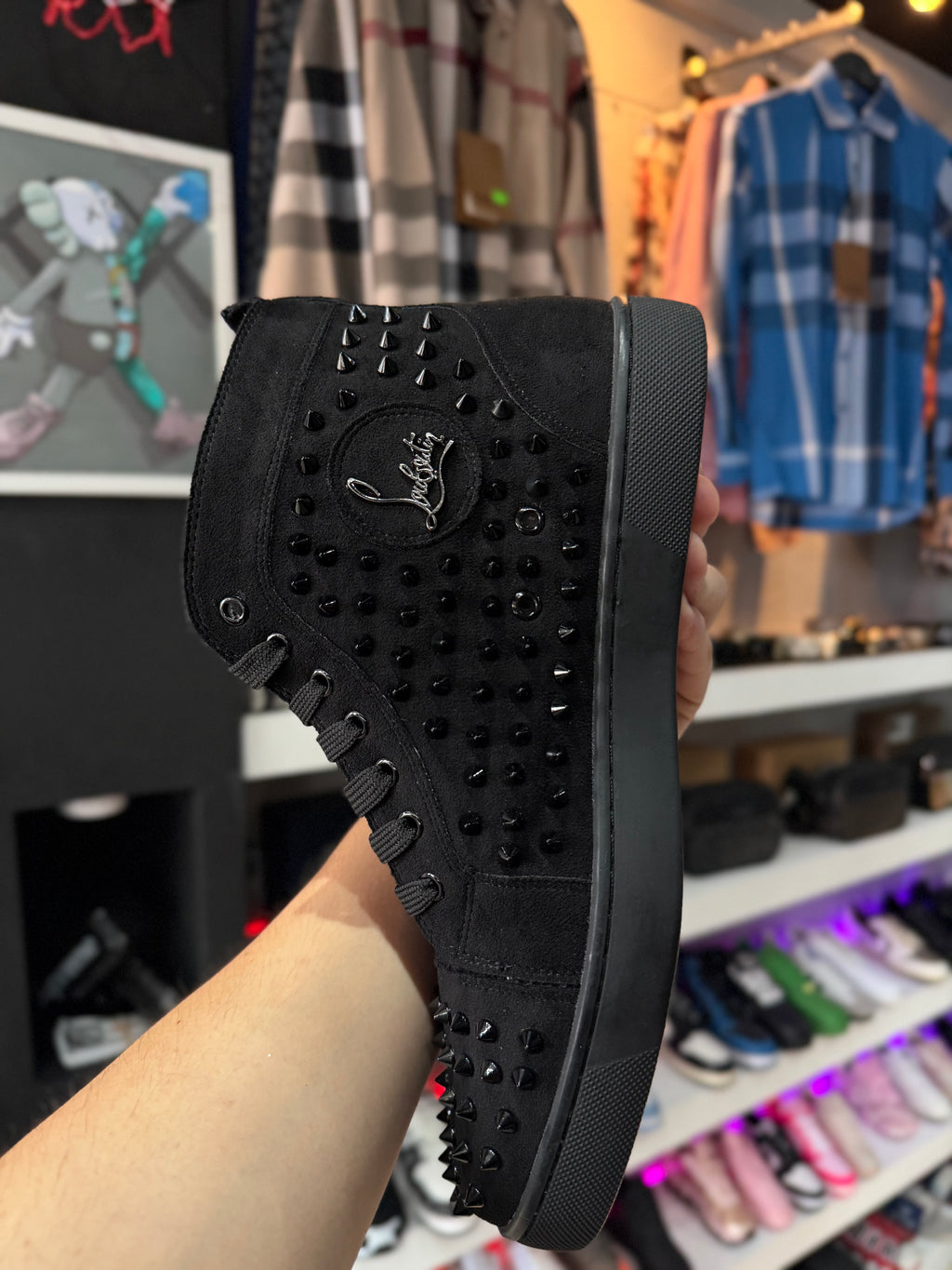 TENI CHRISTIAN LOUBOUTIN “LOUIS SPIKES”