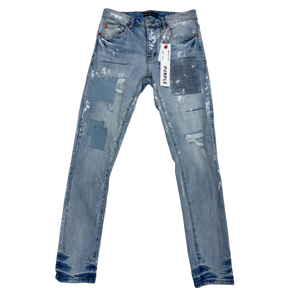 PANTALÓN CABALLERO PURPLE MEZCLILLA CLARO