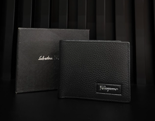 CARTERA SALVATORE FERRAGAMO "NEGRA CUERO"