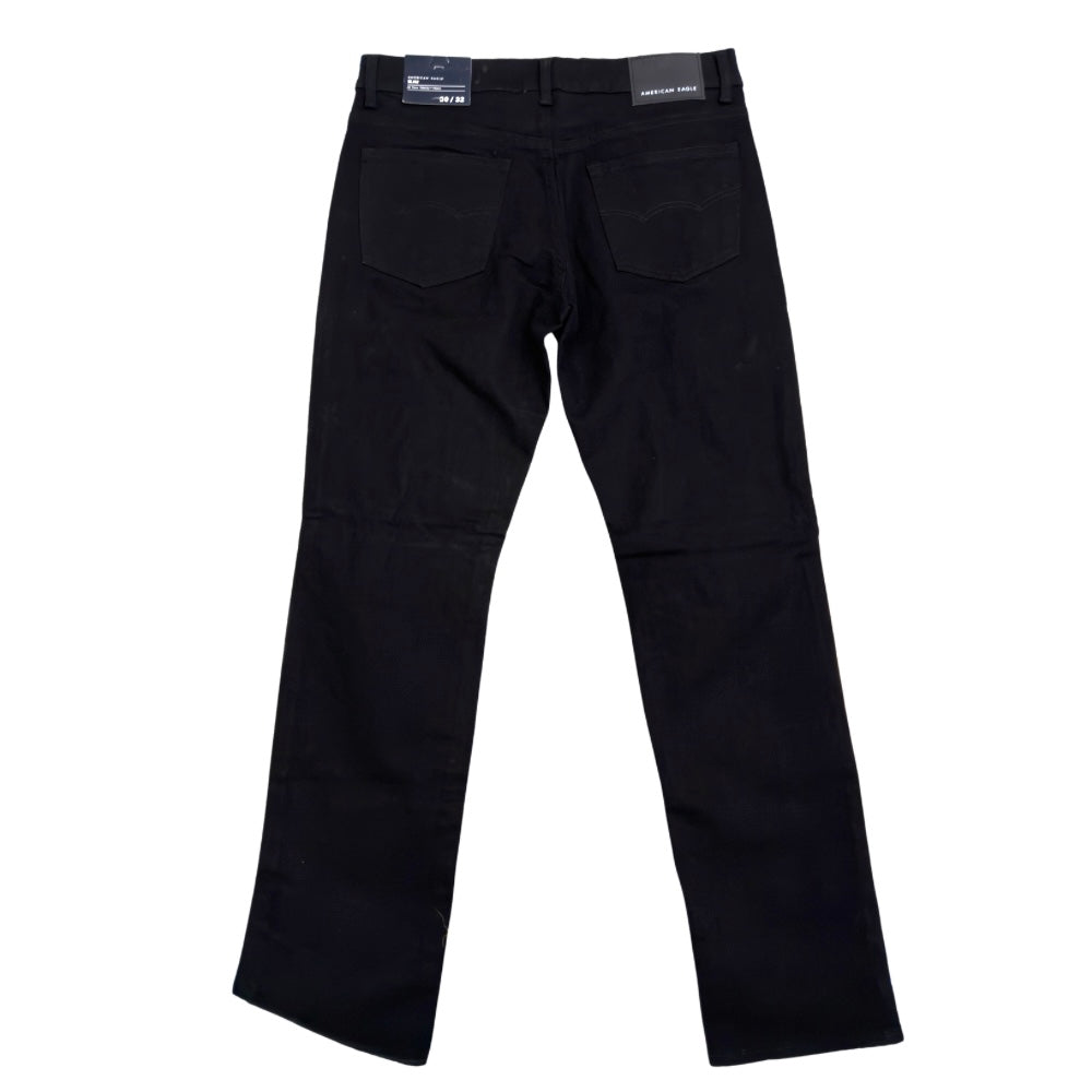 PANTALÓN CABALLERO AMERICAN EAGLE NEGRO RASGADO