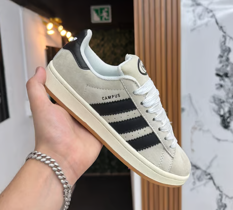 TENIS ADIDAS "CAMPUS BIEGE GAMUZA"
