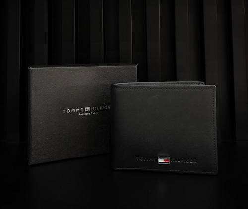CARTERA TOMMY HILFIGER "NEGRA CLASICA"