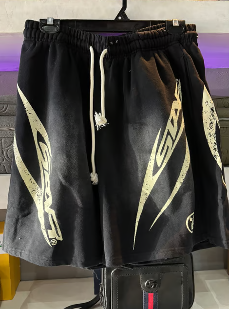 SHORT HELLSTAR "NEGRO FLAMA"
