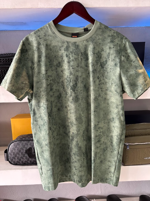 PLAYERA BOSS "VERDE DESLAVADO"