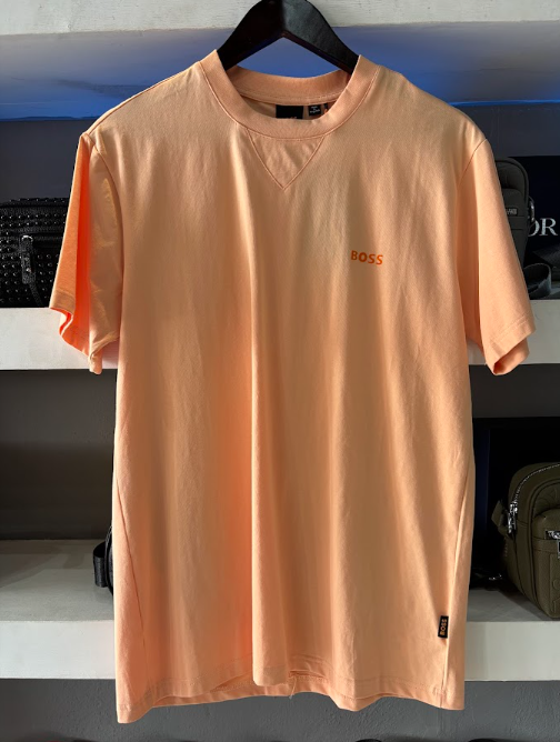 PLAYERA BOSS "NARANJA CLARO"