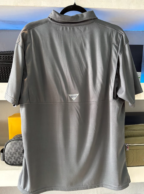 POLO COLUMBIA "CLASICA GRIS"