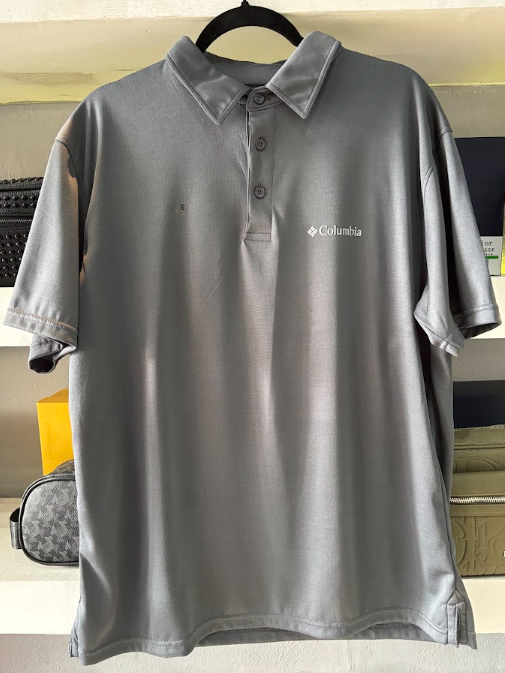 POLO COLUMBIA "CLASICA GRIS"
