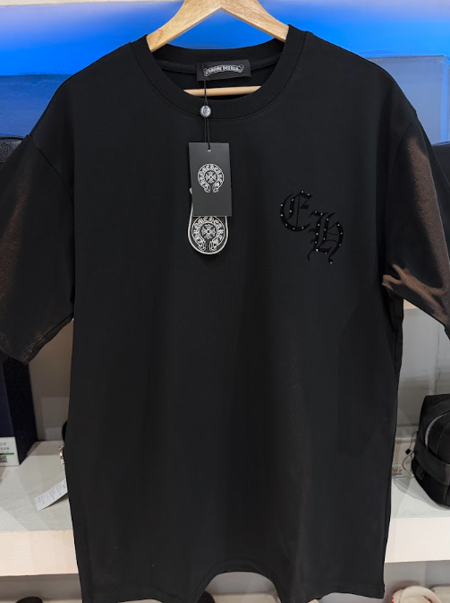 PLAYERA CHROME HEARTS "CH PIDRAS NEGRAS"