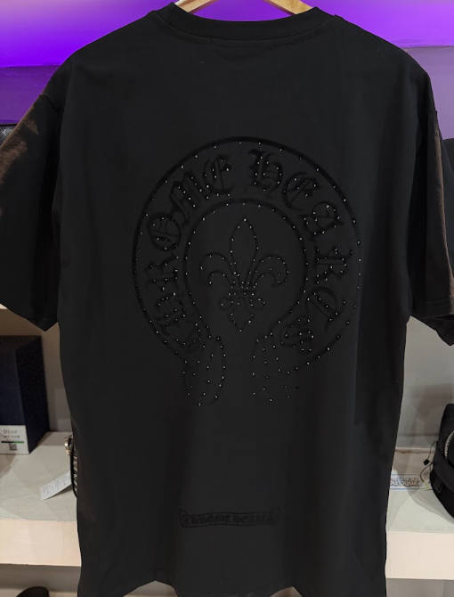 PLAYERA CHROME HEARTS "CH PIDRAS NEGRAS"