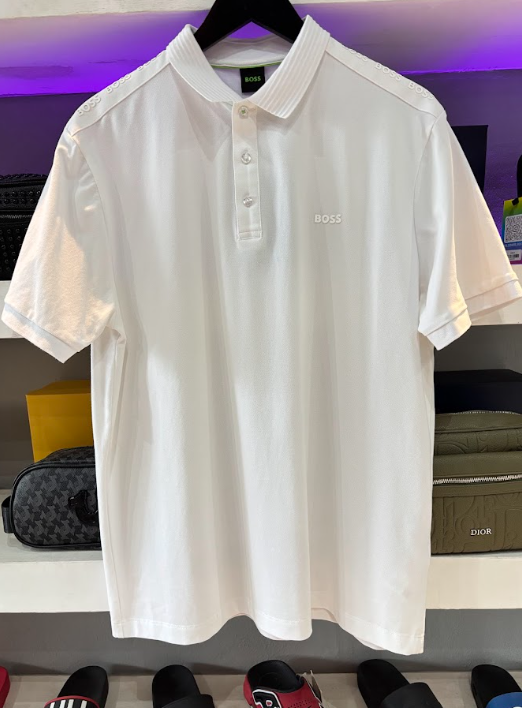 POLO BOSS "BLANCO TOTAL"