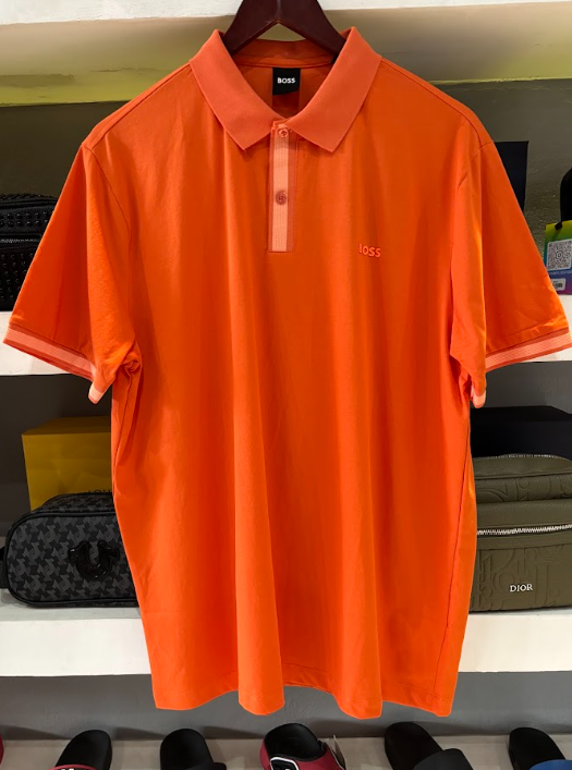 POLO BOSS "NARANJA TOTAL"