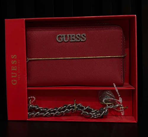 BOLSA GUESS "ROJA CEREZA"