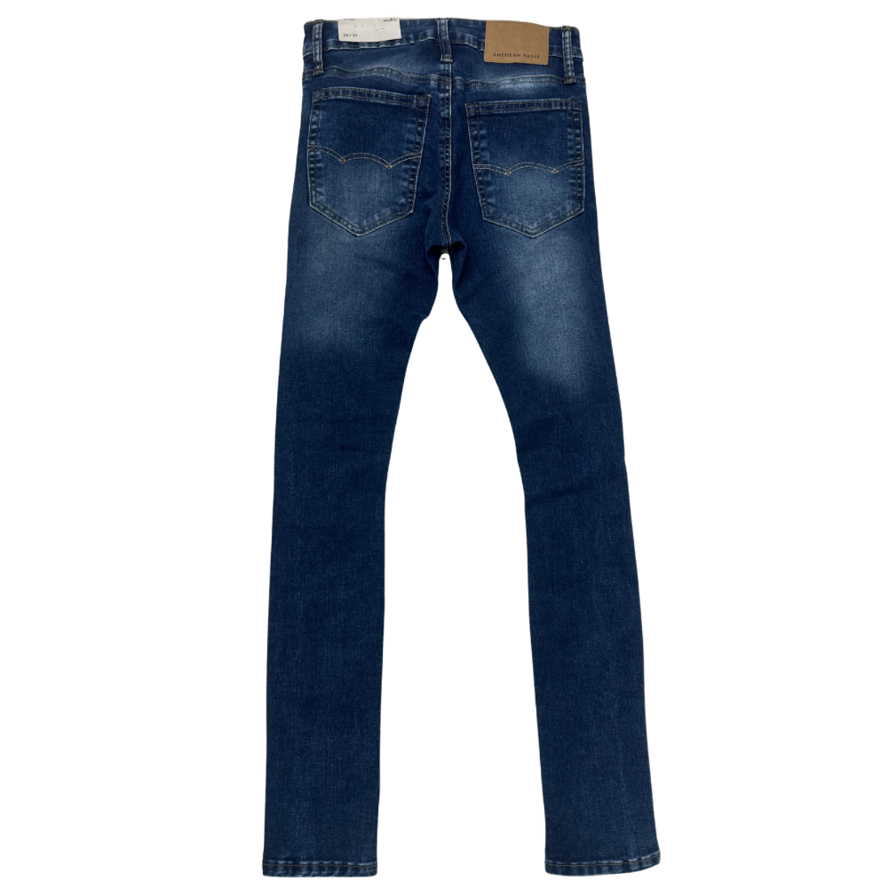 PANTALÓN CABALLERO AMERICAN EAGLE MEZCLILLA RASGADO