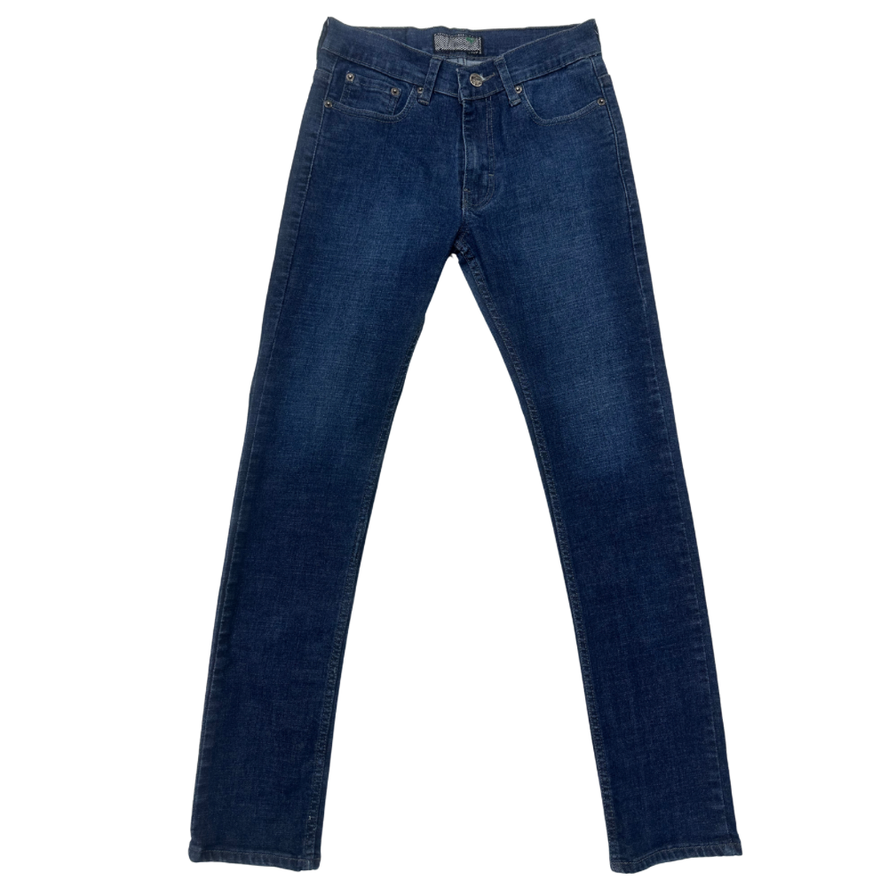 PANTALÓN CABALLERO LACOSTE MEZCLILLA LISO