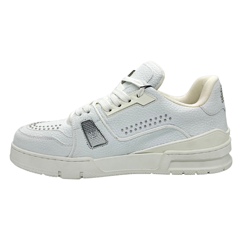 TENIS LOUIS VUITTON TRAINER “BLANCO CRISTALES”