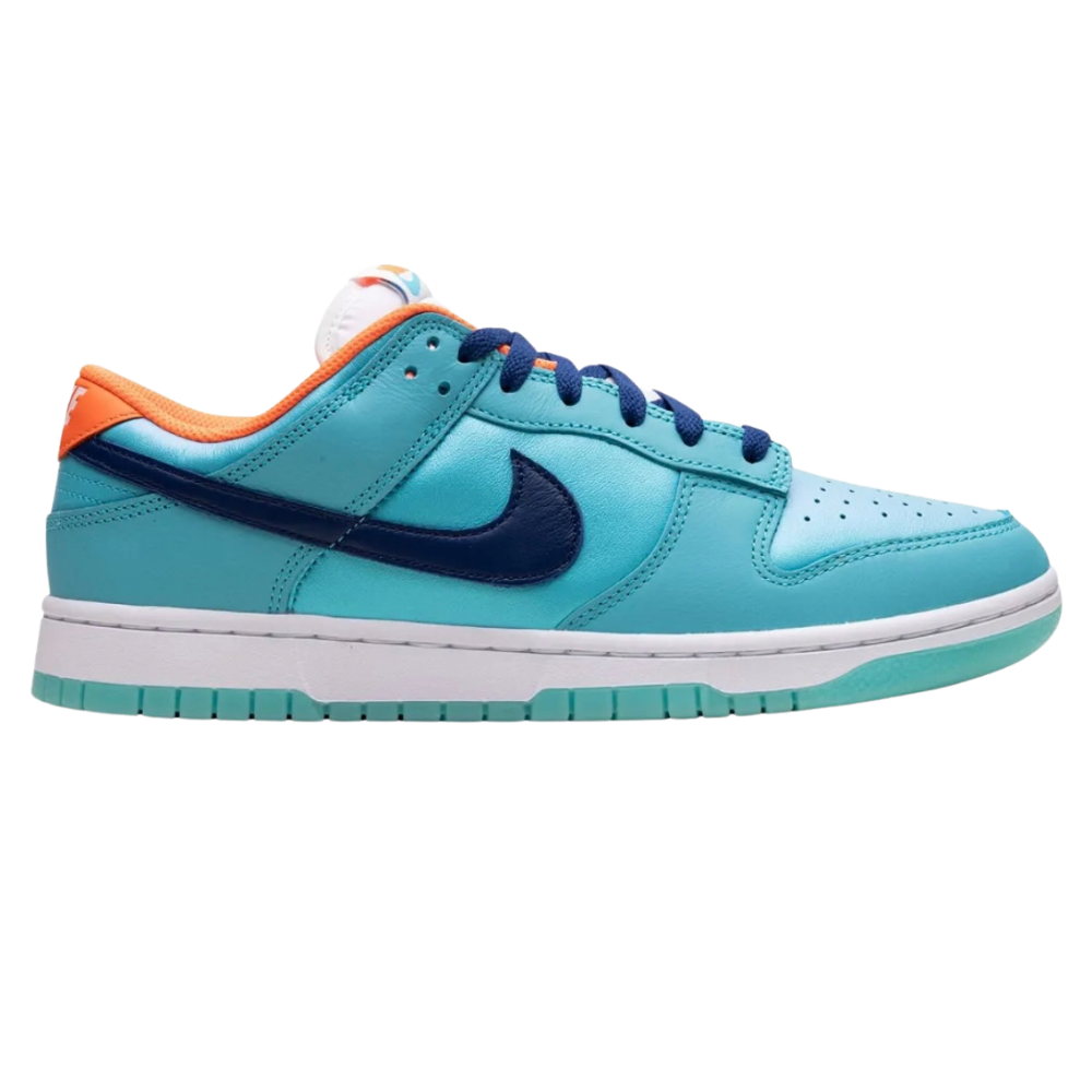 TENIS NIKE DUNK LOW SE “BALTIC BLUE TOTAL ORANGE” ORIGINAL