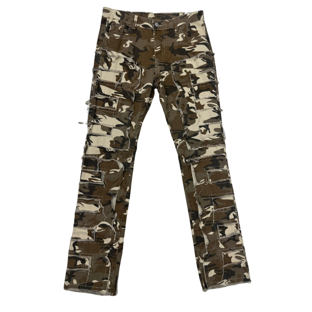 PANTALÓN CABALLERO RASGADO CAMU