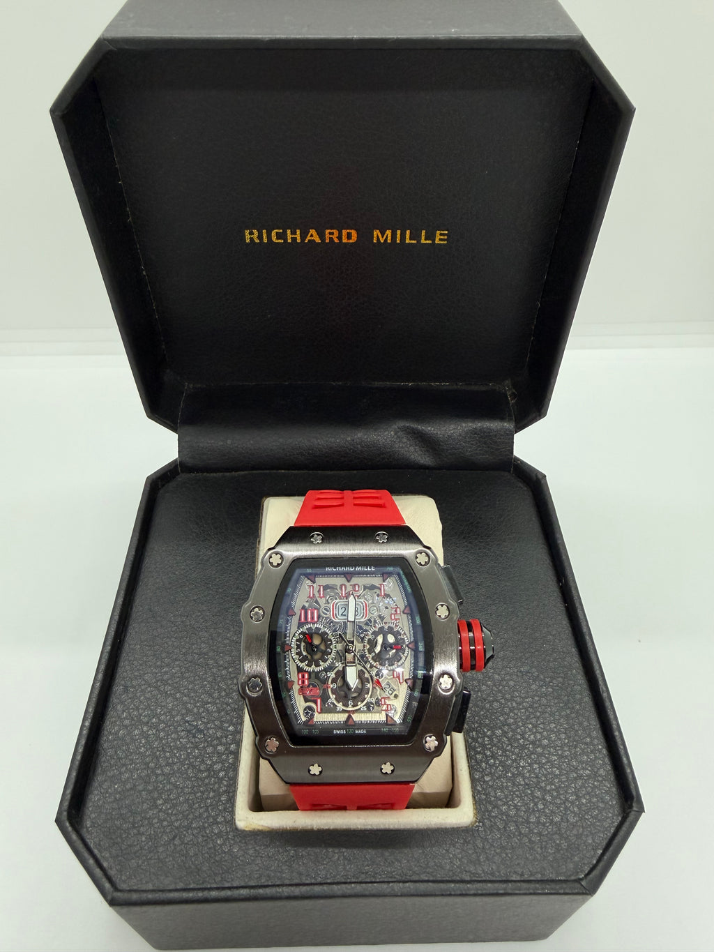 RELOJ RICHARD MILLE "RM 011 ROJO CARBON"