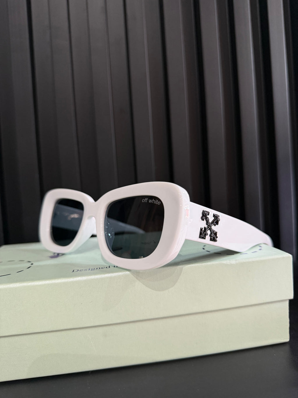 LENTES OFF WHITE "BLANCOS LENTE NEGRO"