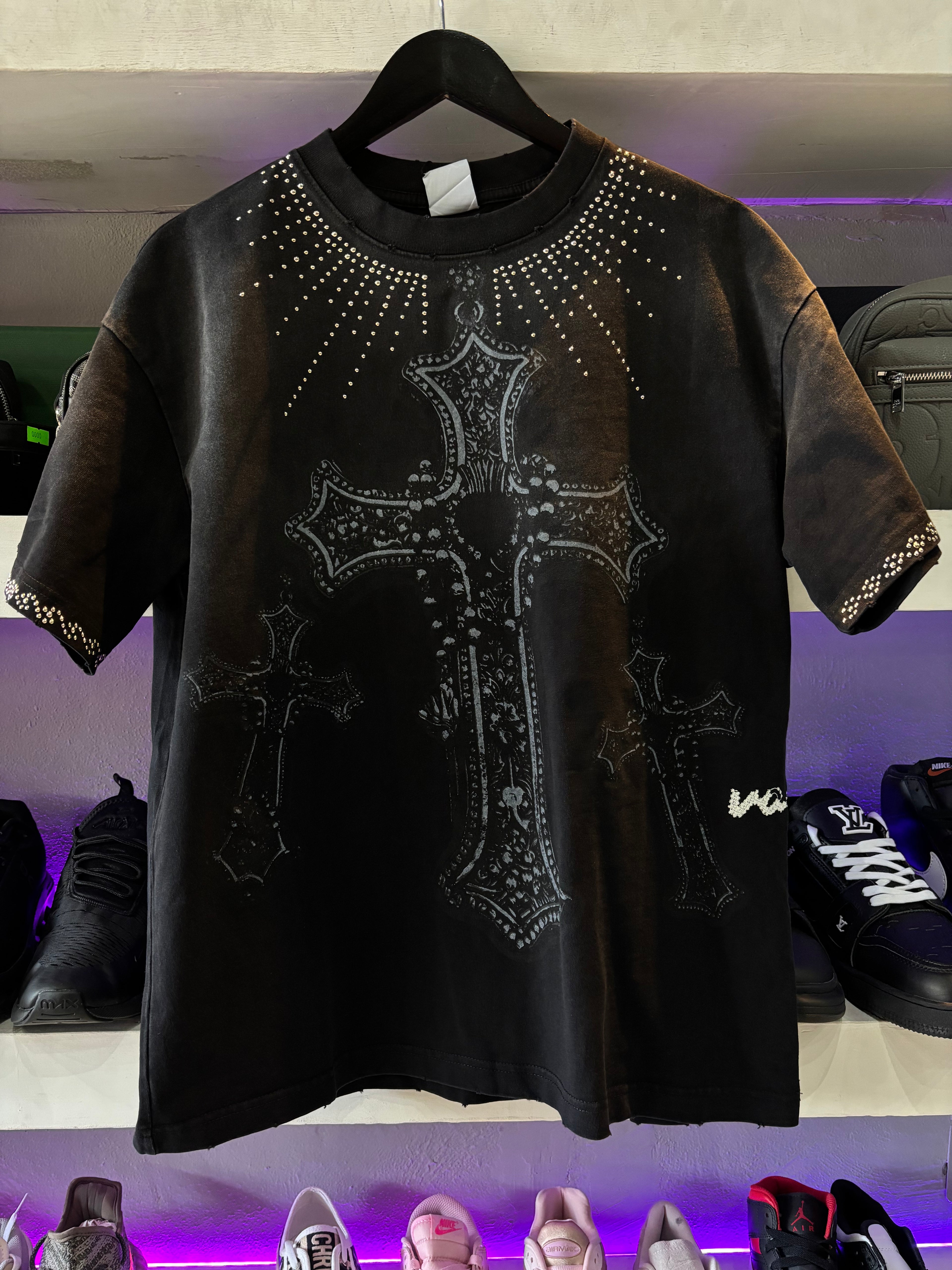 PLAYERA HELLSTAR "CRUZ BRILLOS"