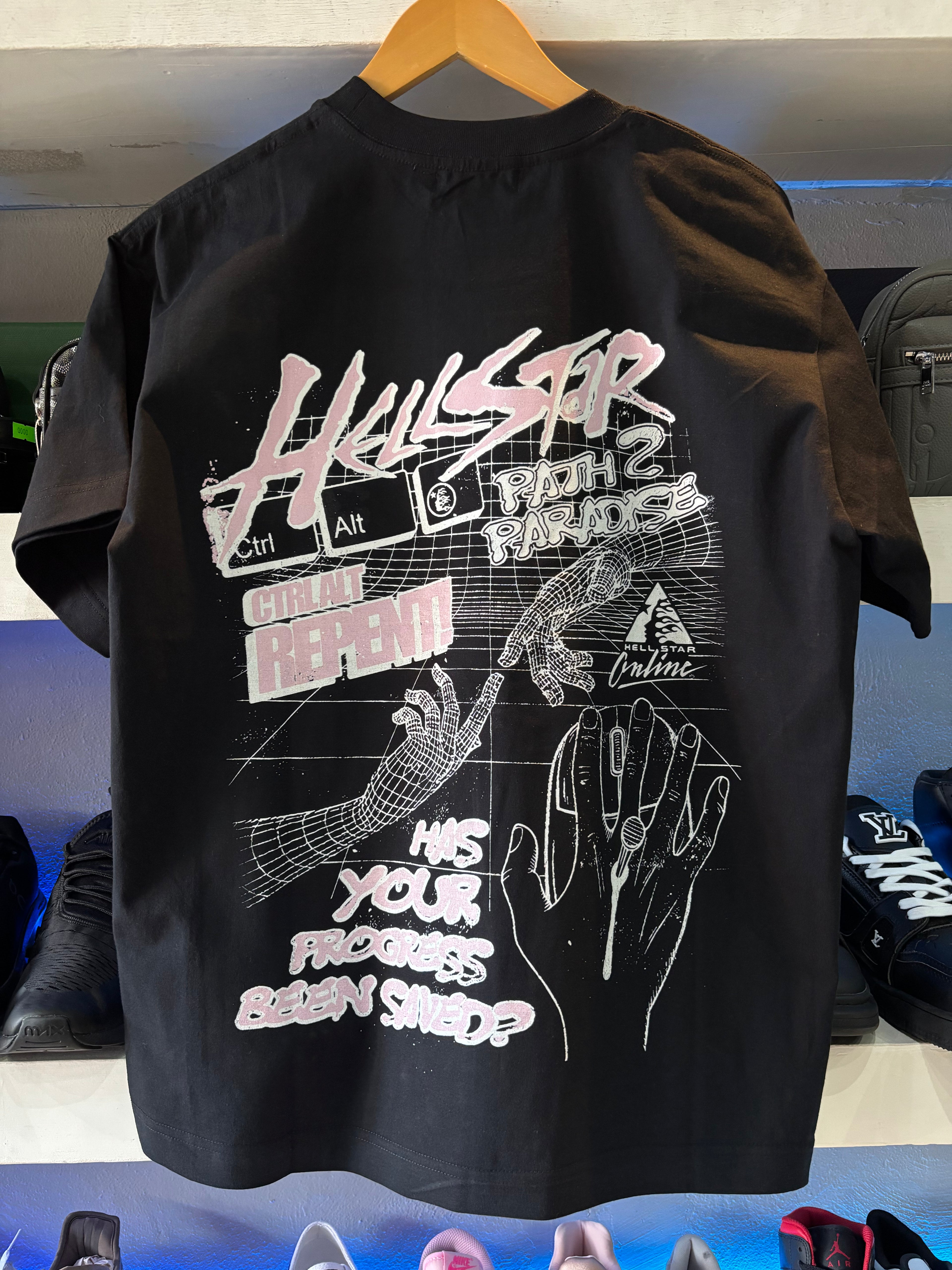 PLAYERA HELLSTAR "PATH 2 PARADISE"