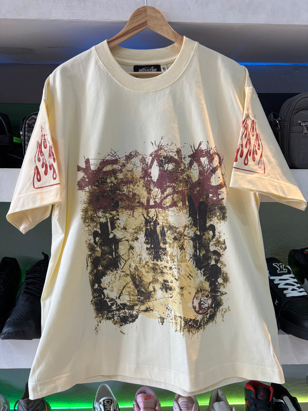 PLAYERA HELLSTAR "FLAMES"