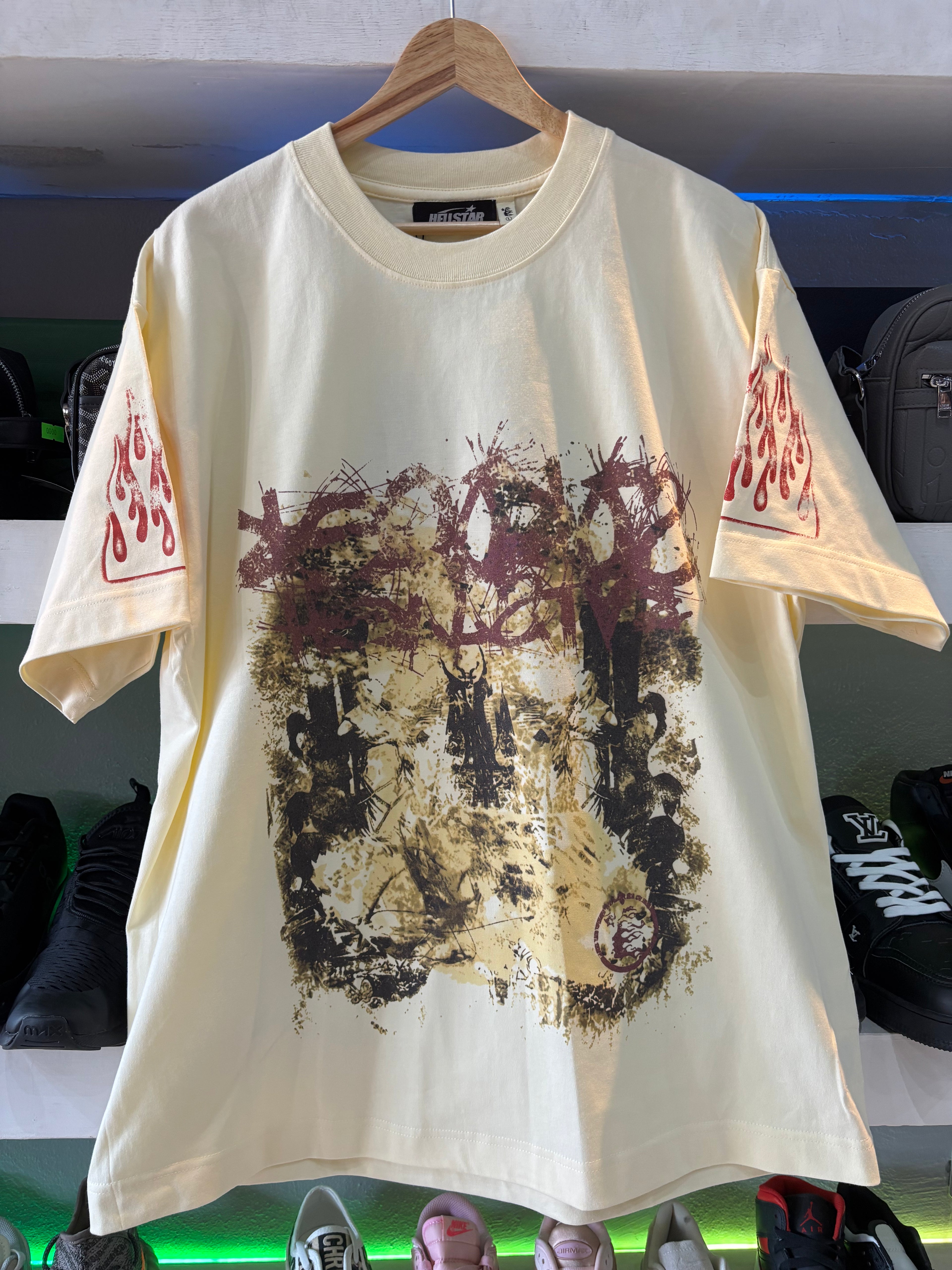 PLAYERA HELLSTAR "FLAMES"
