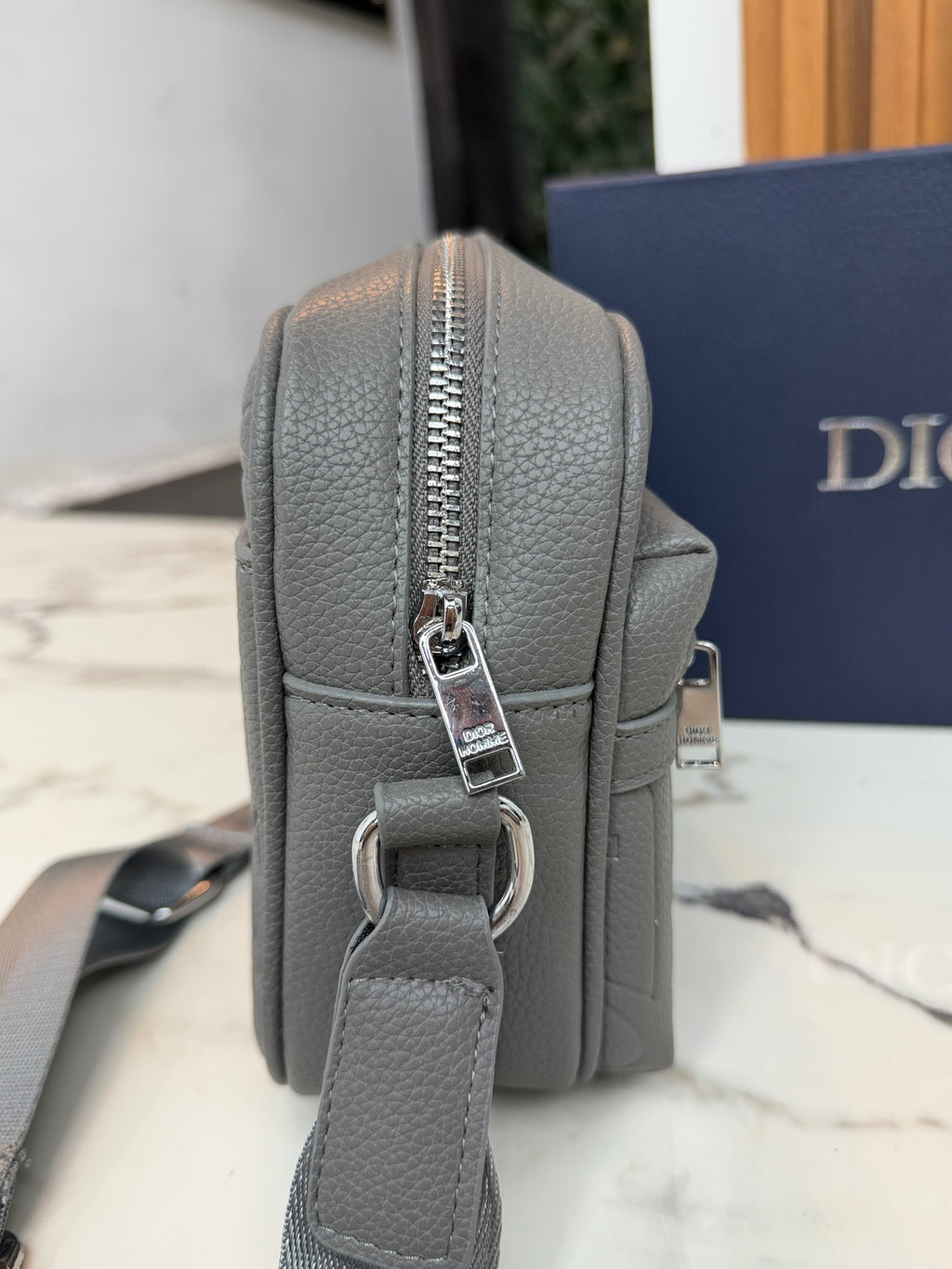 CANGURERA DIOR "MONOGRAMA GRIS"