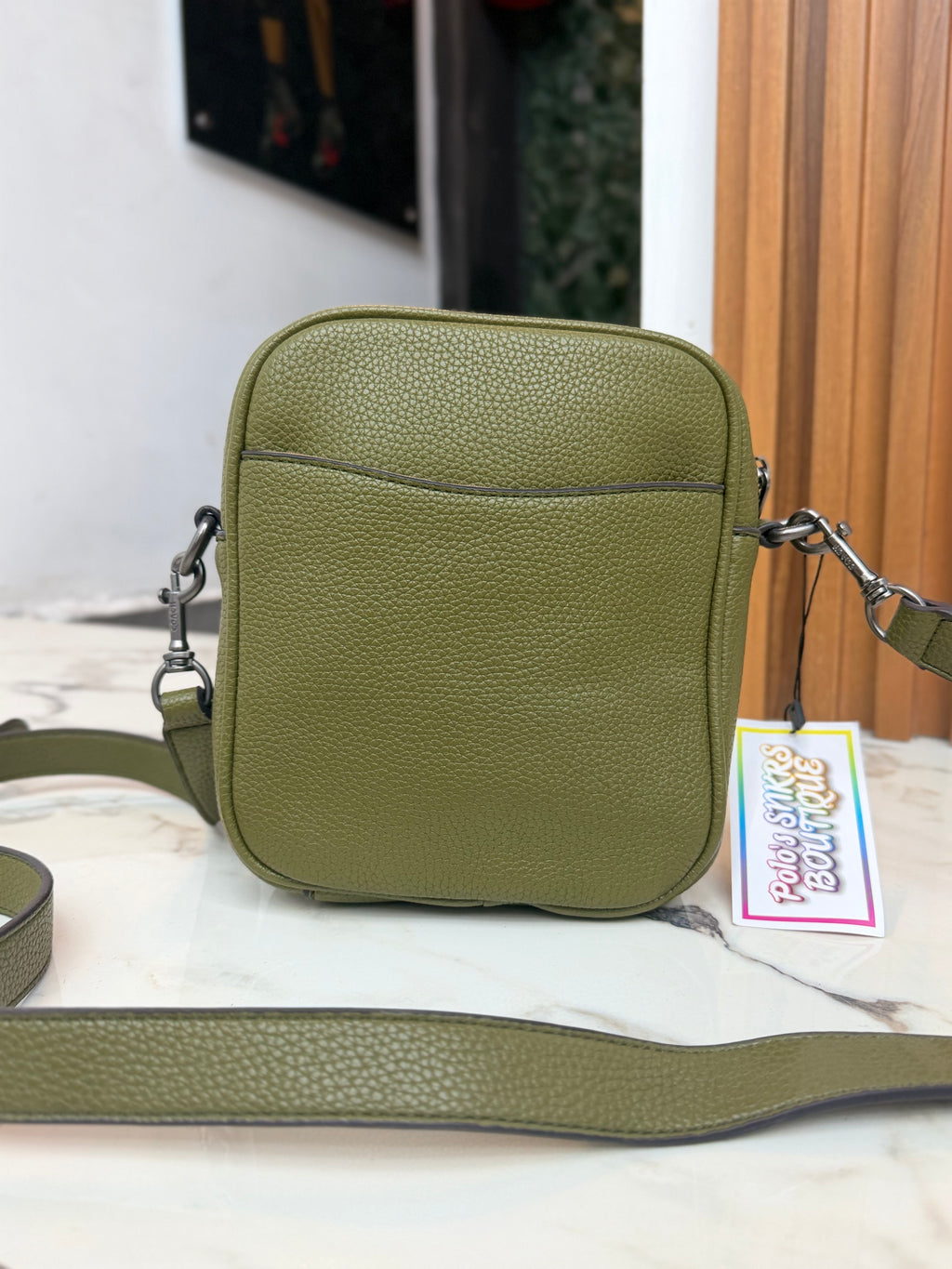 CANGURERA COACH "VERDE OLIVO"