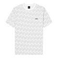 PLAYERA BOSS "BLANCA DETALLES EN GRIS"