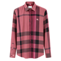 CAMISA BURBERRY "CUADROS ROSA VIEJO"