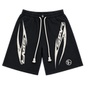 SHORT HELLSTAR "NEGRO FLAMA"
