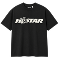 PLAYERA HELLSTAR "NEGRA FLAME LOGO"