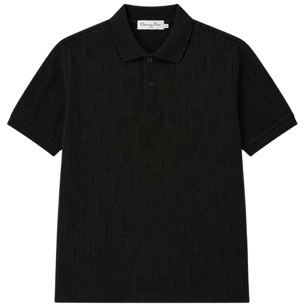 PLAYERA DIOR "MONOGRAMA DIOR NEGRO"