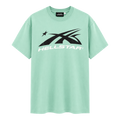 PLAYERA HELLSTAR "VERDE MENTA DESLAVADO"