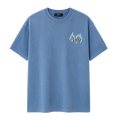 PLAYERA AMIRI "AZÚL FLAMES DESLAVADO"