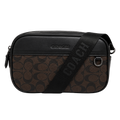 CANGURERA COACH "MONOGRAMA CAFE/NEGRO"