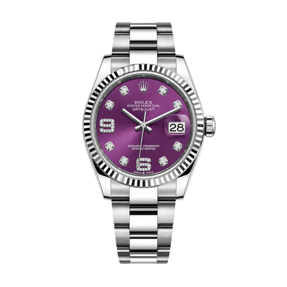 RELOJ ROLEX "DATEJUST MORADO DIAMENTES"