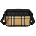 CANGURERA BURBERRY "NEGRA MONOGRAMA CLASICO"