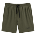 SHORT DE PLAYA BOSS "VERDE MILITAR"