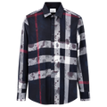 CAMISA BURBERRY "AZUL MARINO MANCHAS"