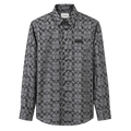 CAMISA COACH "GRIS MONOGRAMA NEGRO"