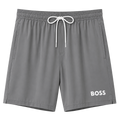 SHORT DE PLAYA BOSS "GRIS CLASICO"