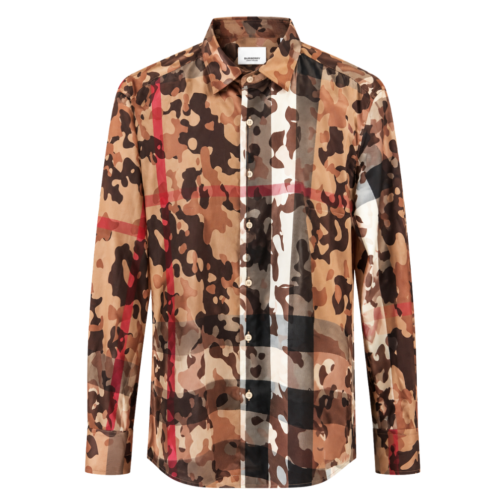 CAMISA BURBERRY "CAMUFLAJE CAFÉ"