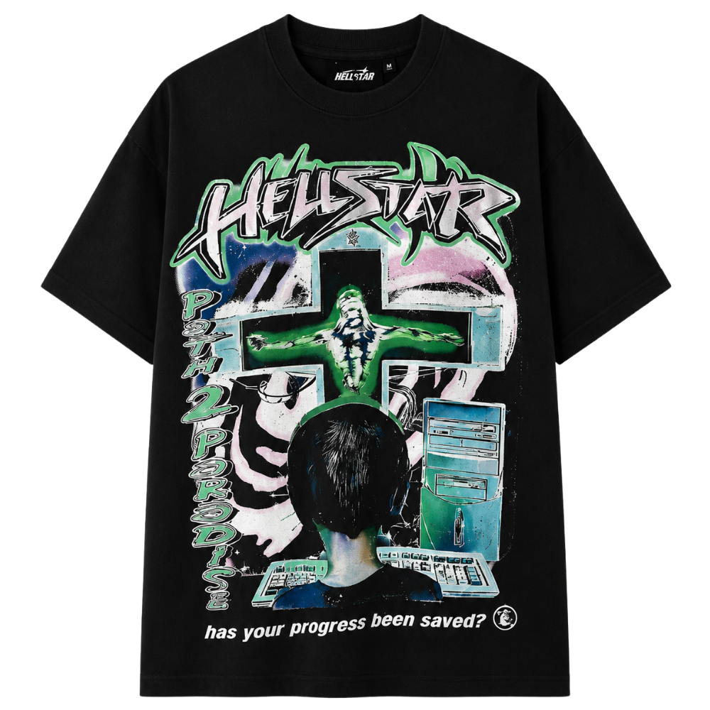 PLAYERA HELLSTAR "PATH 2 PARADISE"